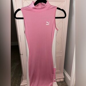Pink puma dress